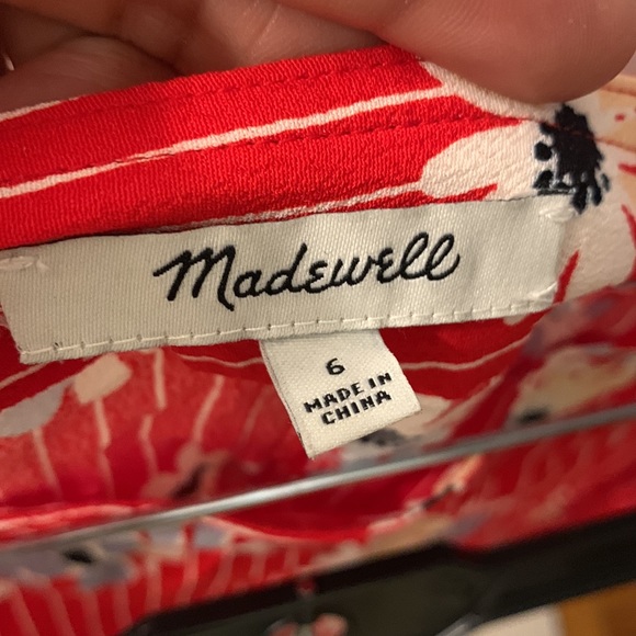 Madewell Side-Button Skirt in Daisy Society - Picture 10 of 14